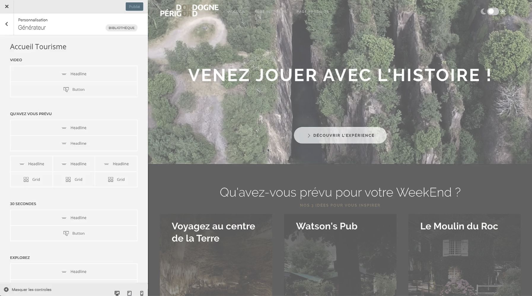 Exemple de création et réalisation Kykoo