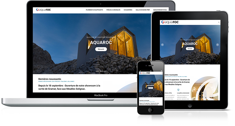 Exemple de création de site internet à Gramat