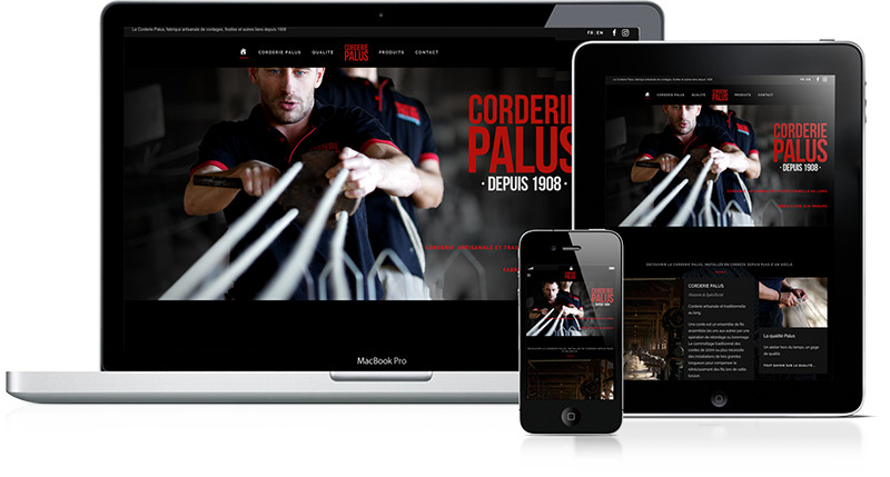 Exemple de création de site internet à Brive